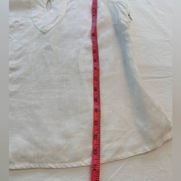 E•Col•o•gie 100% Linen Lightweight Embroidered Camisole Size Medium - Picture 10 of 12
